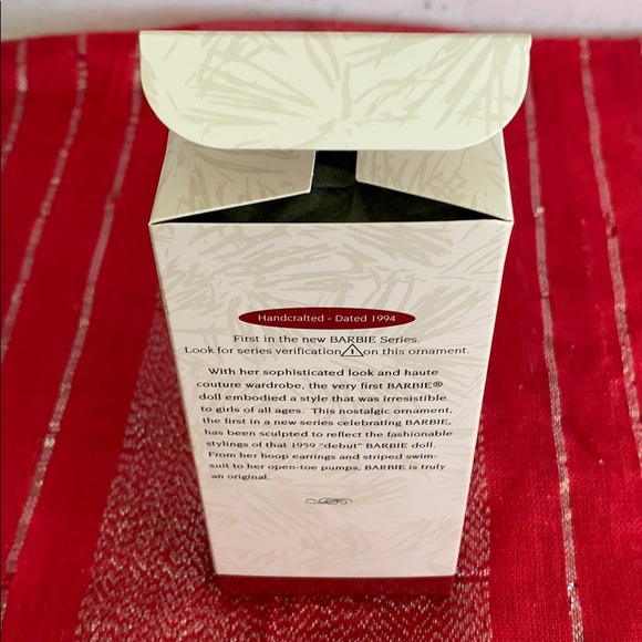 1994 Hallmark Barbie Collector’s Series Ornament - Picture 8 of 11